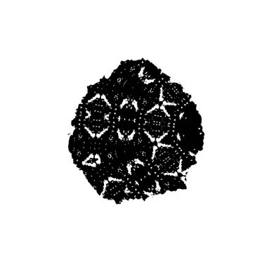 Elle çizilmiş noel topunun vektör çizimi