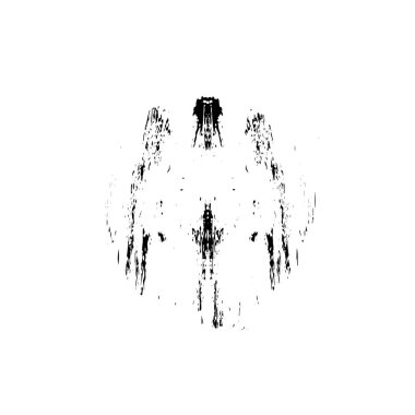 grunge siyah fırça darbesi