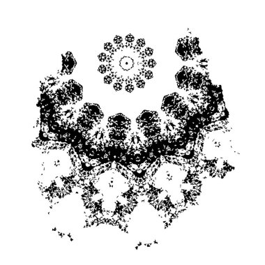 Çiçek deseninin vektör soyut arkaplanı
