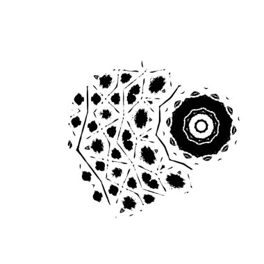 Geometrik desenli soyut arkaplan