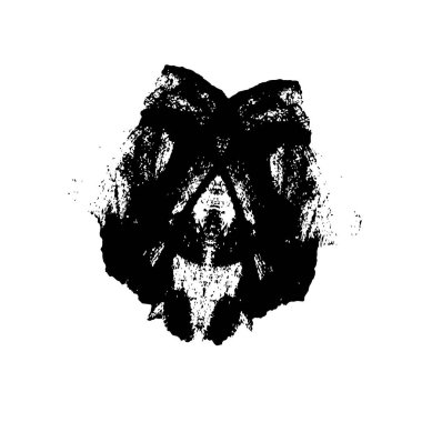 soyut grunge fırça darbeleri, vektör dokusu