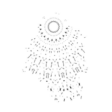 El çizimi bir düş kapanı.