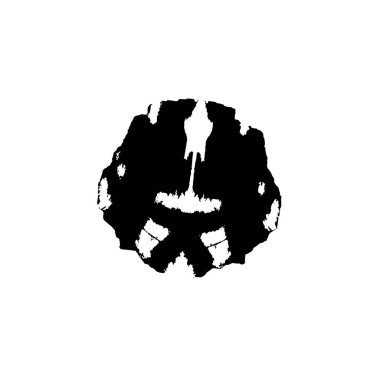 Siyah beyaz desenli sıkıntılı bir grunge.