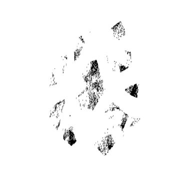 Soyut siyah mürekkep lekesi.