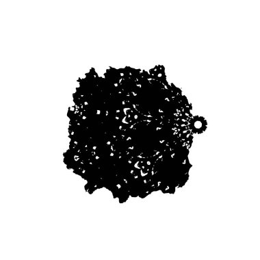 Siyah vektör elle çizilmiş arkaplan