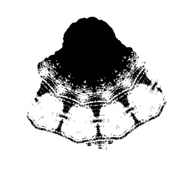 Grange mürekkebi sıçramasının basit bir çizimi