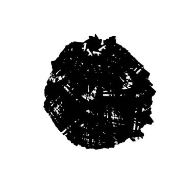 grunge fırça darbesi vektörü siyah