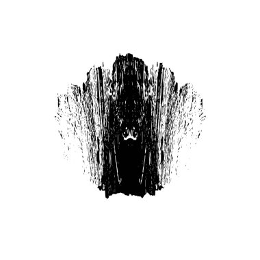 Çizik ve çiziklerle dolu siyah beyaz bir arka plan. Soyut vektör illüstrasyonu.