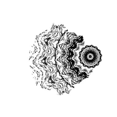 Grunge mürekkebinin basit bir illüstrasyonuName 