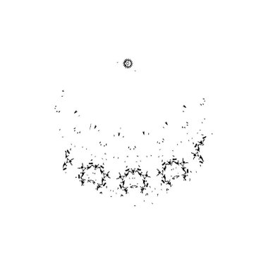 Grunge mürekkebinin basit bir illüstrasyonuName 