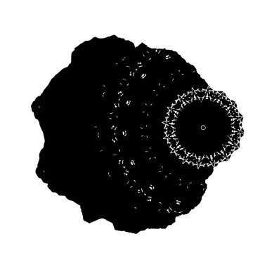 Grunge mürekkebinin basit bir illüstrasyonuName 