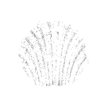 Beyaz arka plan üzerinde gümüş glitter konfeti