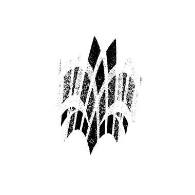 Siyah ve beyaz desenli soyut arkaplan