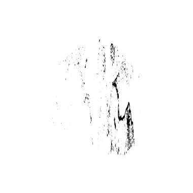 Siyah mürekkep lekesi. Beyaz arkaplanda soyut el boyama ögesi
