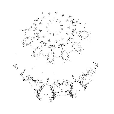 Grunge mürekkebinin basit bir illüstrasyonuName 