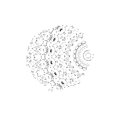 Grunge mürekkebinin basit bir illüstrasyonuName 