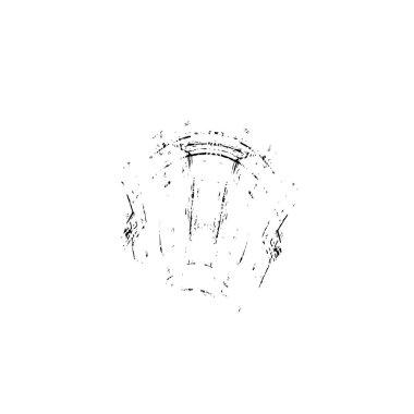 Grunge mürekkebinin basit bir illüstrasyonuName 