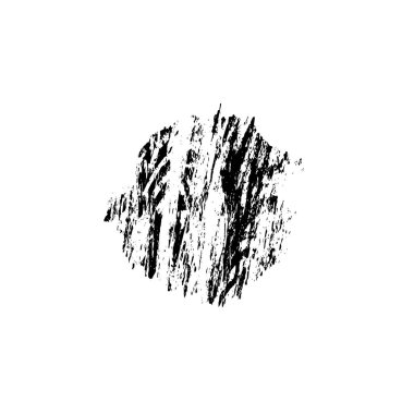 Fırça darbesi. vektör desenli mürekkep fırçası. siyah boya