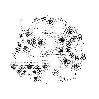 tek renkli grunge desenli arka plan vektör çizimi 