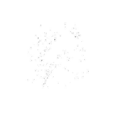 grunge noktası, beyaz arkaplanda soyut tasarım ögesi, vektör illüstrasyonu