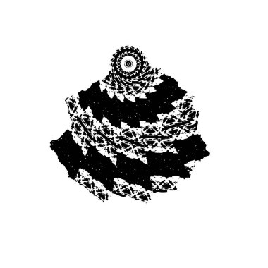 El çizim Noel ağacı