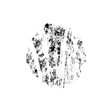 Beyaz arka planda siyah mürekkep fırça sıyrık