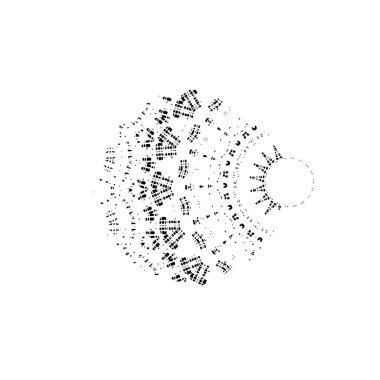 Soyut geometrik desen. tasarımınız için siyah ve beyaz arkaplan