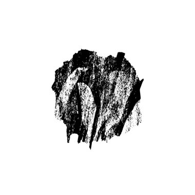 soyut fırça darbeleri, vektör illüstrasyonu