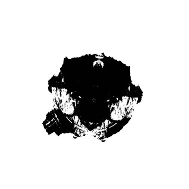 Siyah grafik renk yamaları fırça darbeleri arka plan tasarım ögesini etkiler