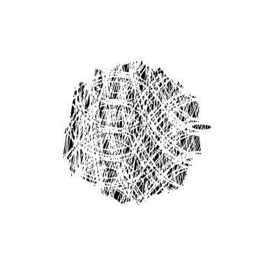 Çemberli soyut bir arka plan. siyah ve beyaz desen.