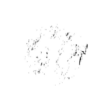 Düşen toz parçacıkları, beyaz arkaplanda izole