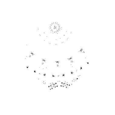 Bir sürü çiçeğin olduğu soyut bir arkaplan