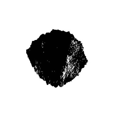 grunge siyah vektör fırçası