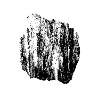 vektör siyah mürekkep lekesi beyaz arkaplanda izole edildi