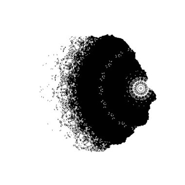 metin için alanı olan grunge arkaplanı