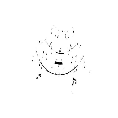 tek renkli grunge desenli arka plan vektör çizimi 