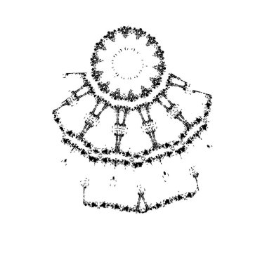 Soyut grunge desen arkaplanı. siyah ve beyaz tonlar.