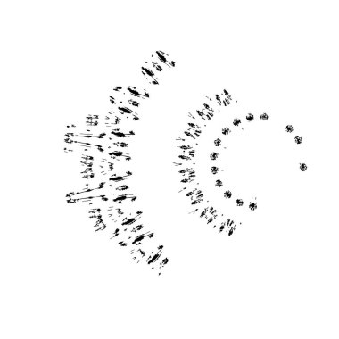 siyah ve beyaz grunge yaratıcı arka plan