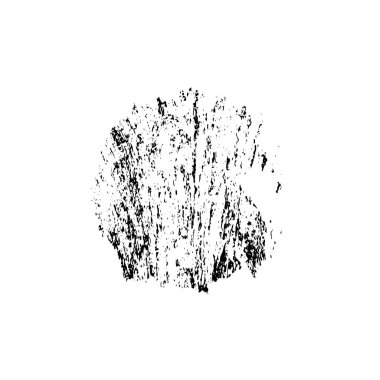 Beyaz arkaplanda soyut grunge lekesi, vektör illüstrasyonu