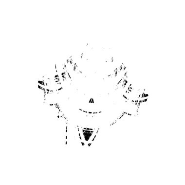 siyah ve beyaz grunge yaratıcı arka plan