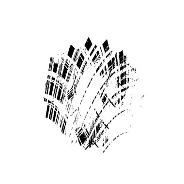 siyah ve beyaz grunge yaratıcı arka plan