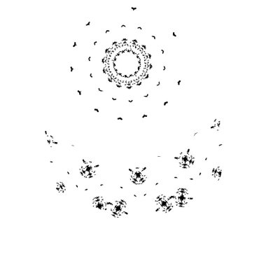 siyah ve beyaz grunge yaratıcı arka plan