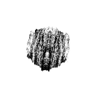 creative black brush stroke on white background 