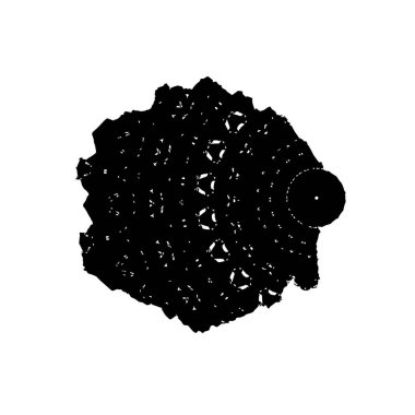 creative black brush stroke on white background 