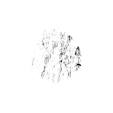 Grunge siyah mürekkep vuruşu. vektör