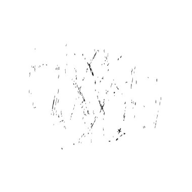 beyaz arkaplanda izole edilmiş siyah ve beyaz grunge noktası 