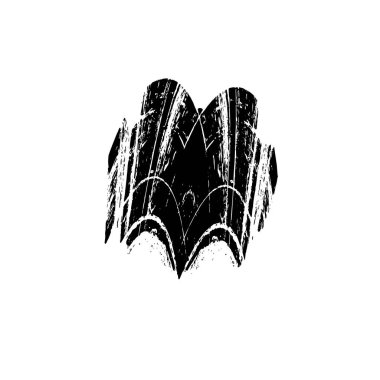 Grunge Siyah Vektör Arkaplanı