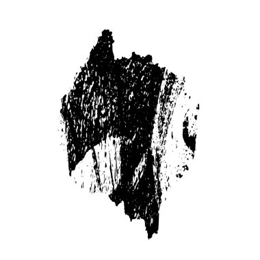 Beyaz arka planda soyut siyah nokta. vektör illüstrasyonu