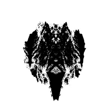 Beyaz arka planda soyut siyah nokta. vektör illüstrasyonu