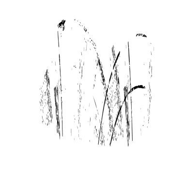 Beyaz arka planda soyut siyah nokta. vektör illüstrasyonu